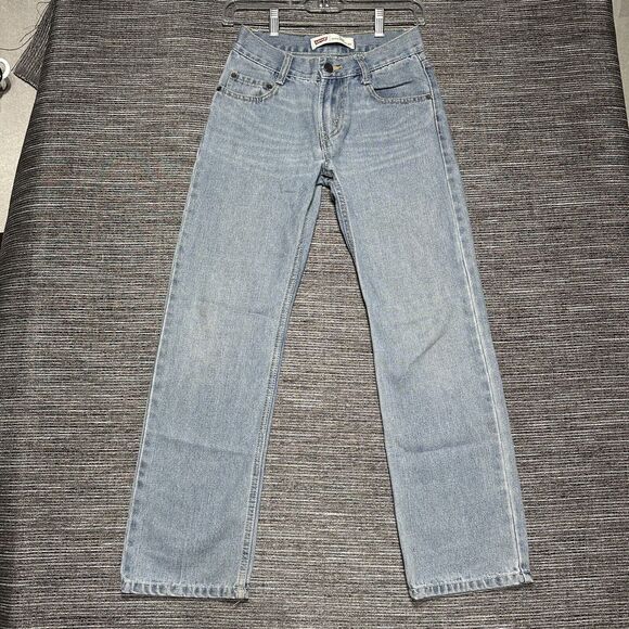 Levi’s Jeans Women's Size 12 Blue 514 Slim Straight - Picture 1 of 16